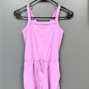 art class Light Pink Kids Jumpsuit